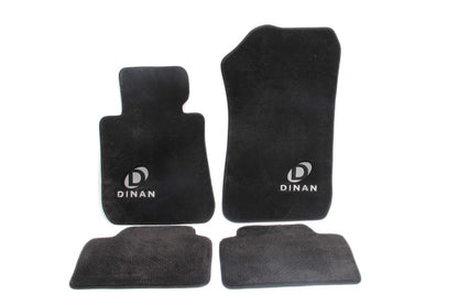 Dinan Signature Floor Mats - Black - 2009-2015 BMW 7-Series-Interior-Silicon Valley Bimmer