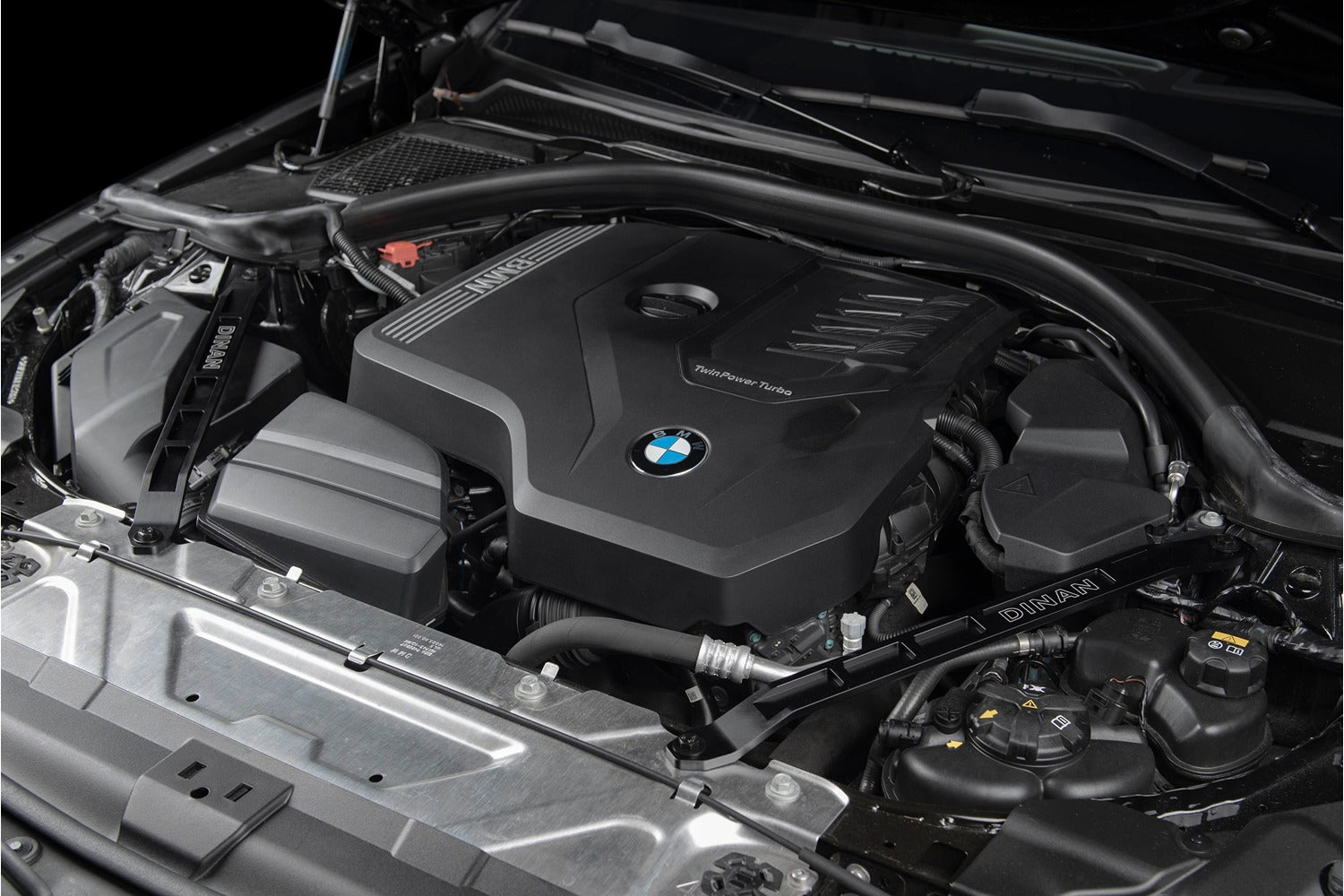 Dinan Strut Tower Braces - 2019-2026 BMW 230i/330i/M240i/M340i-Suspension-Silicon Valley Bimmer