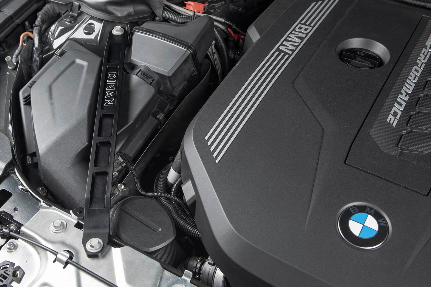 Dinan Strut Tower Braces - 2021-2026 BMW 430i/M440i-Suspension-Silicon Valley Bimmer