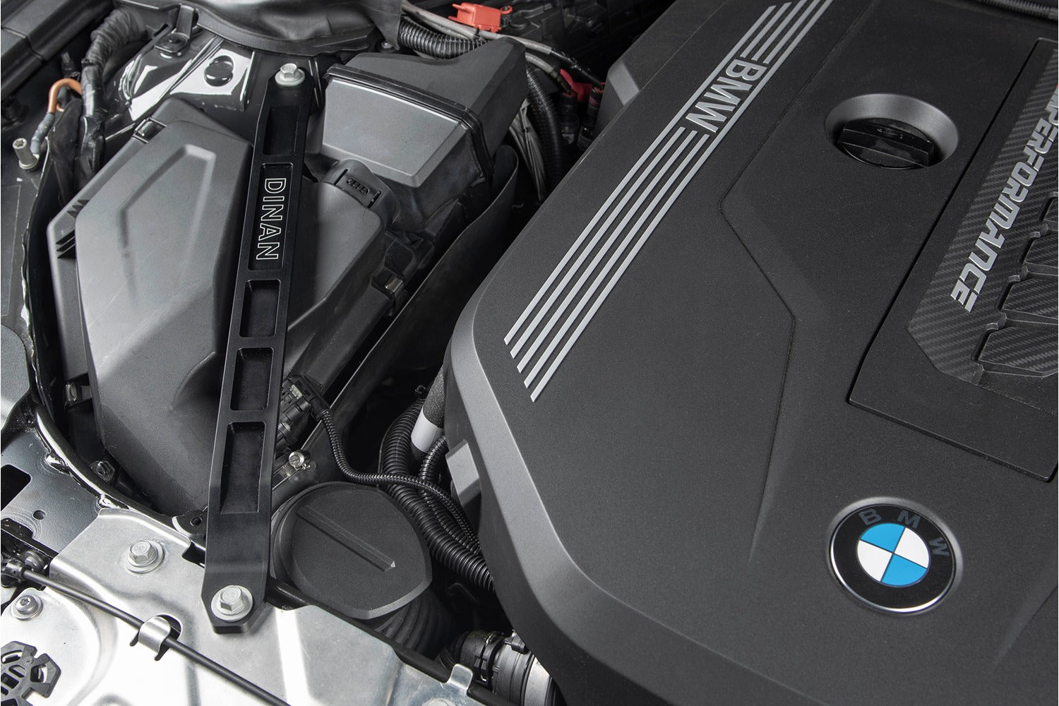 Dinan Strut Tower Braces - 2021-2026 BMW 430i/M440i-Suspension-Silicon Valley Bimmer