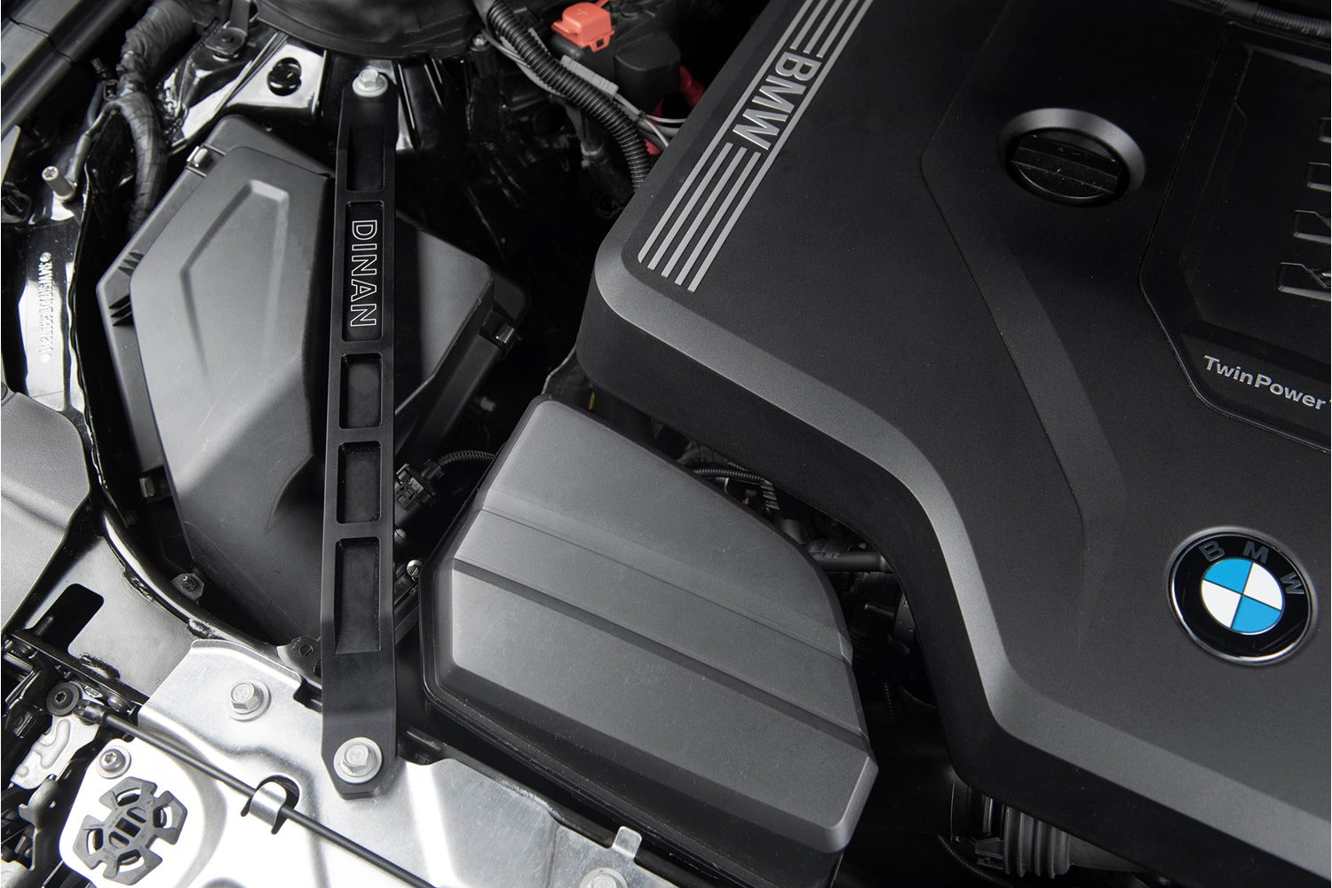 Dinan Strut Tower Braces - 2021-2026 BMW 430i/M440i-Suspension-Silicon Valley Bimmer