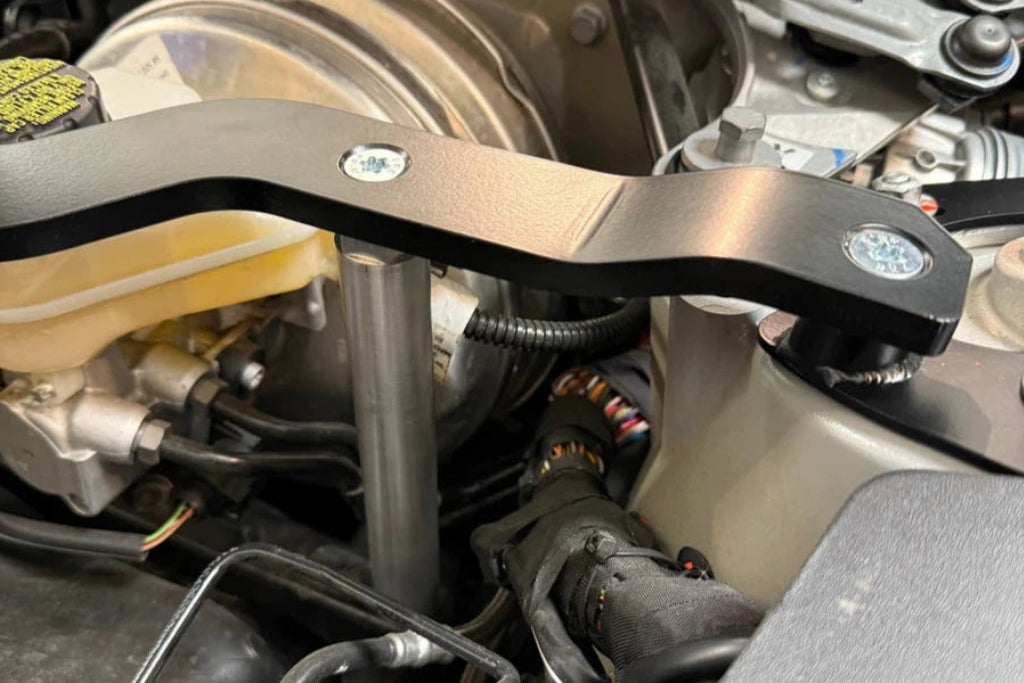 E-Motion Engineering 991 Strut Tower Reinforcement Brace-Suspension-Silicon Valley Bimmer