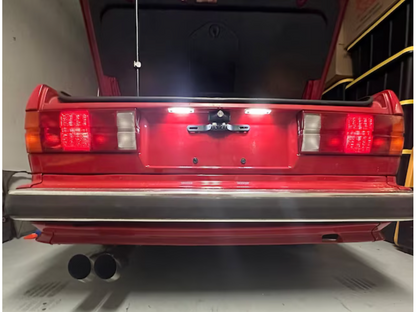 E30 LED License Plate Lights-Exterior-Silicon Valley Bimmer