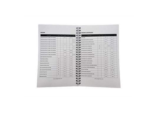 E30 Torque Guide Booklet-Tools-Silicon Valley Bimmer