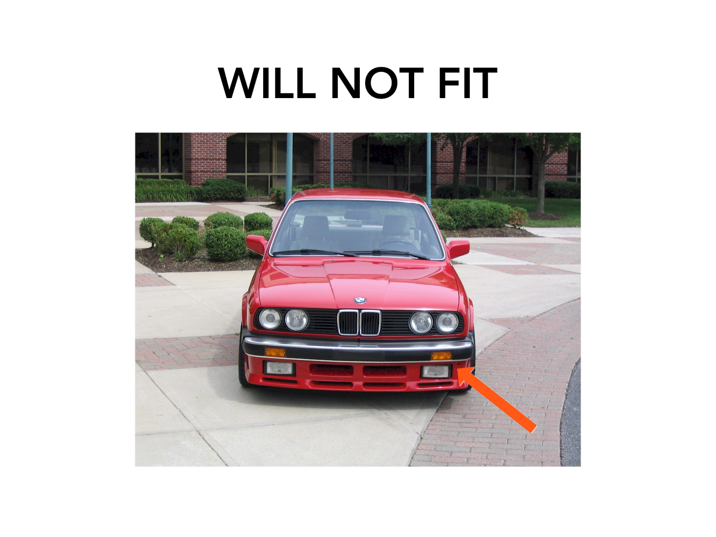 E30 Sport Front Lip (IS Style)-Exterior-Silicon Valley Bimmer