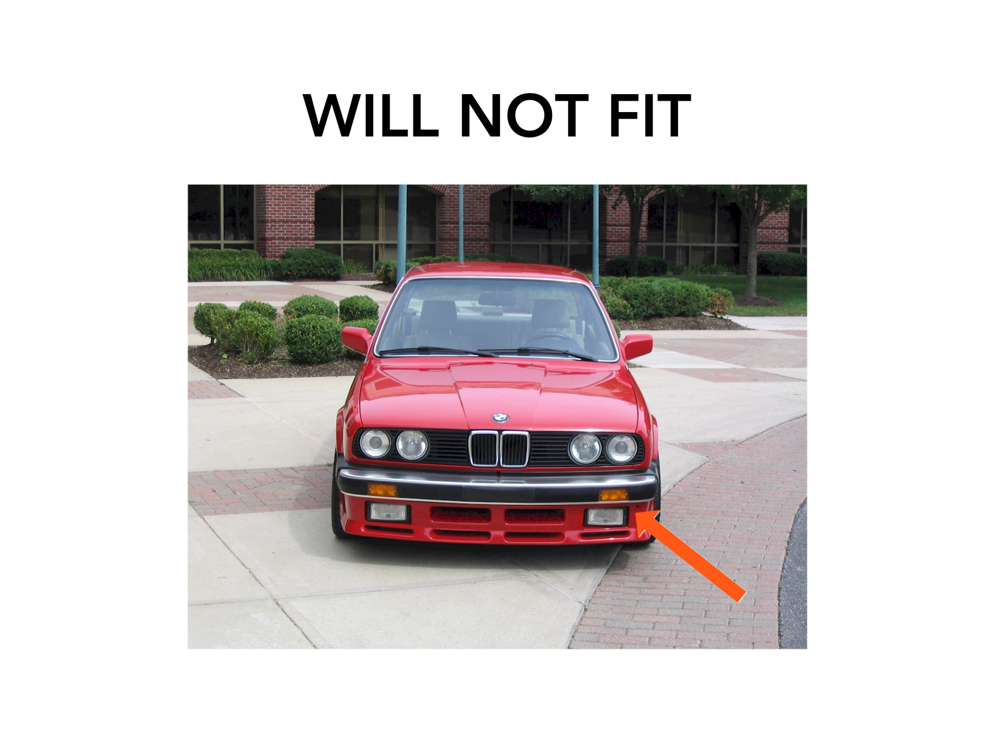 E30 Sport Front Lip (IS Style)-Exterior-Silicon Valley Bimmer