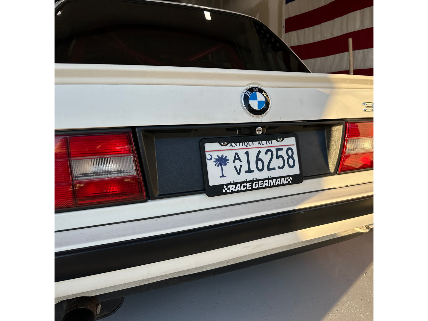 E30 Late Model Euro Plate Filler-Exterior-Silicon Valley Bimmer