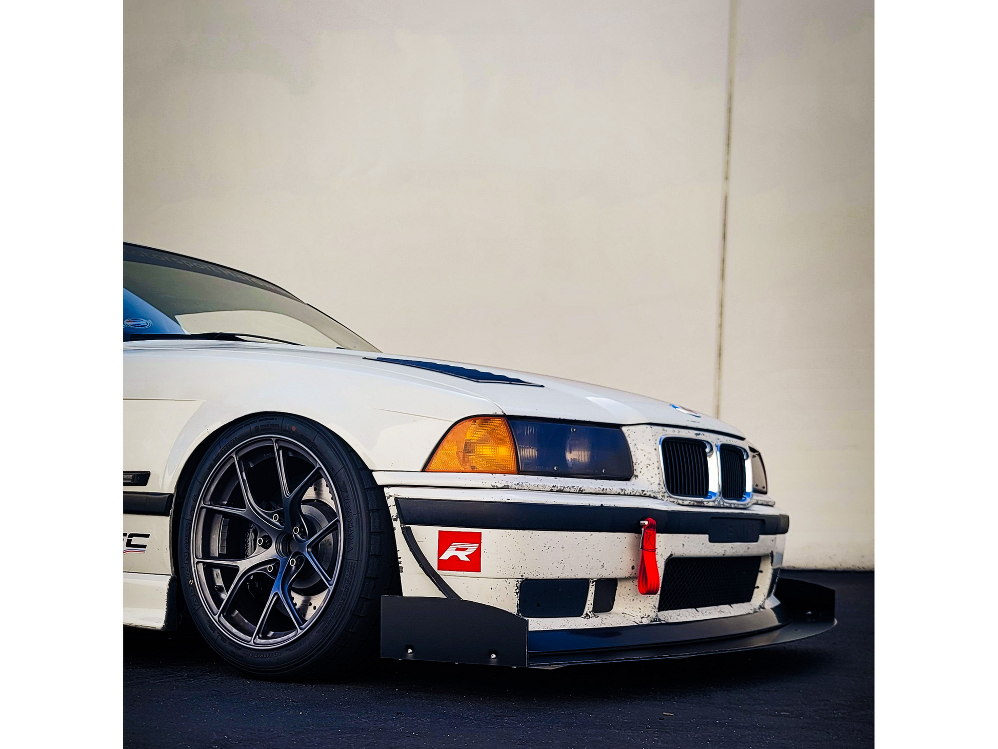 E36 Sport Front Lip (ACS Style)-Exterior-Silicon Valley Bimmer