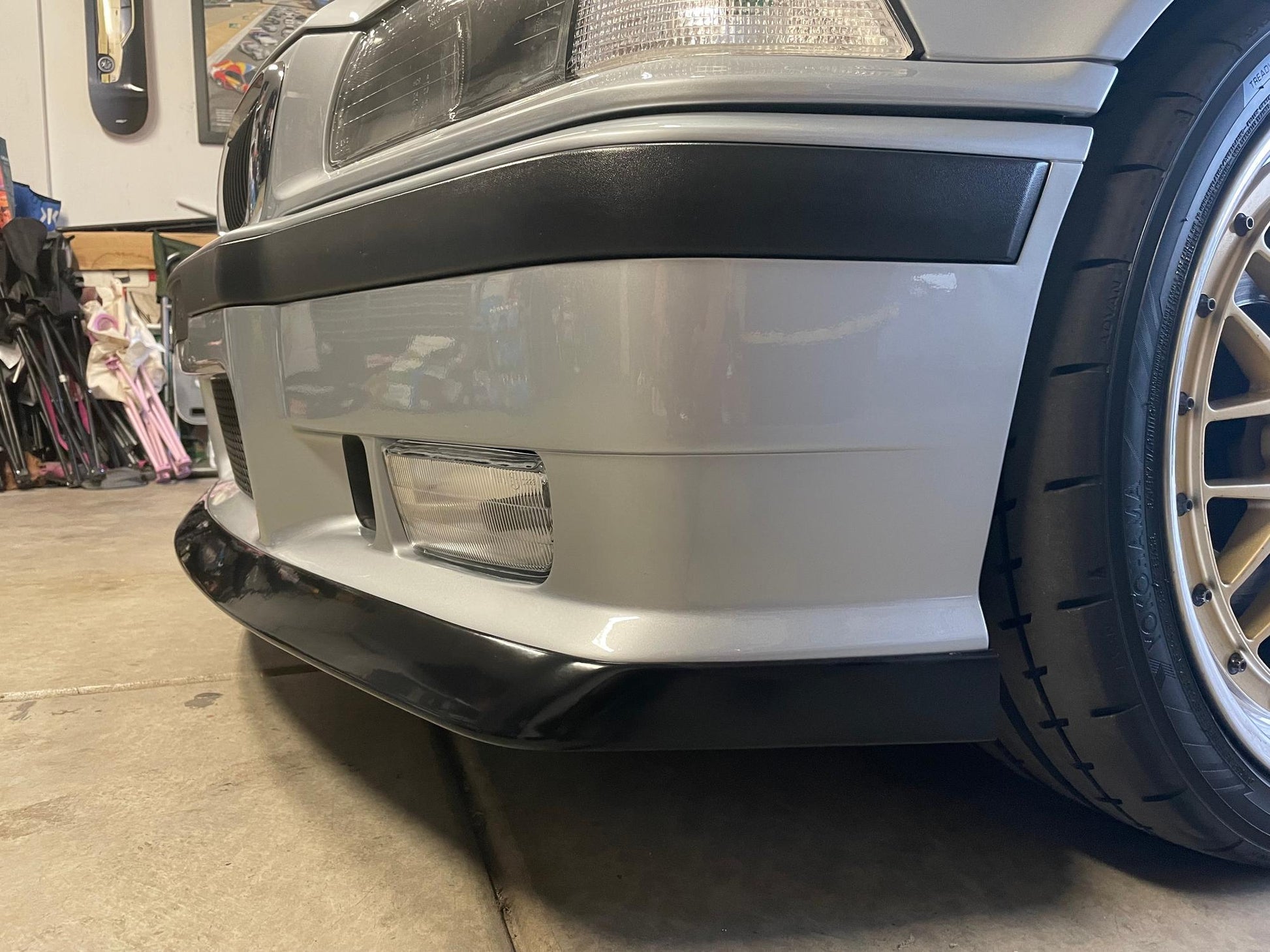 E36 Sport Front Lip (ACS Style)-Exterior-Silicon Valley Bimmer