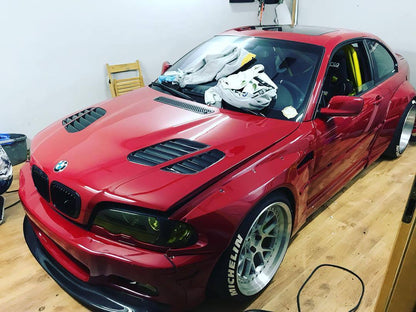 E46 GT Style Hood Vents-Exterior-Silicon Valley Bimmer