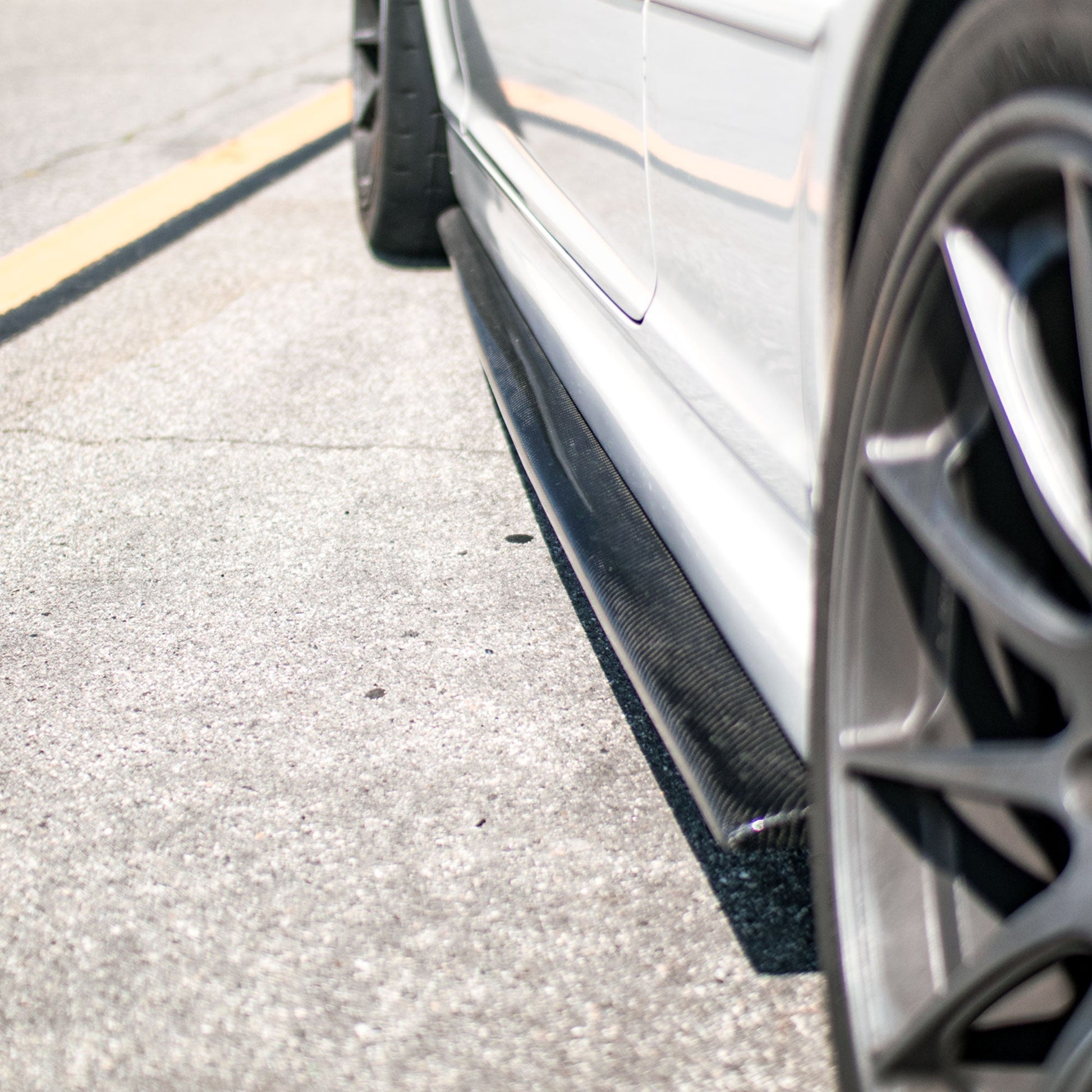 E46 M3 Suvneer Motorsports™ Carbon Fiber Side Skirt Extensions-Exterior-Silicon Valley Bimmer