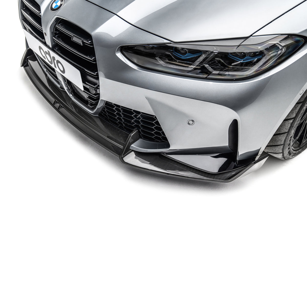 Adro BMW G8X M3 M4 Front Lip For OEM Front Bumper