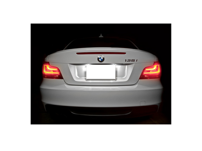 E8X LED License Plate Lights-Exterior-Silicon Valley Bimmer