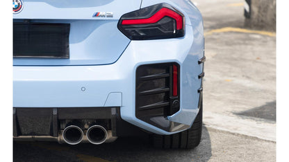 NWCarbon Haus G87 Dry Carbon Fiber Rear Bumper Trim
