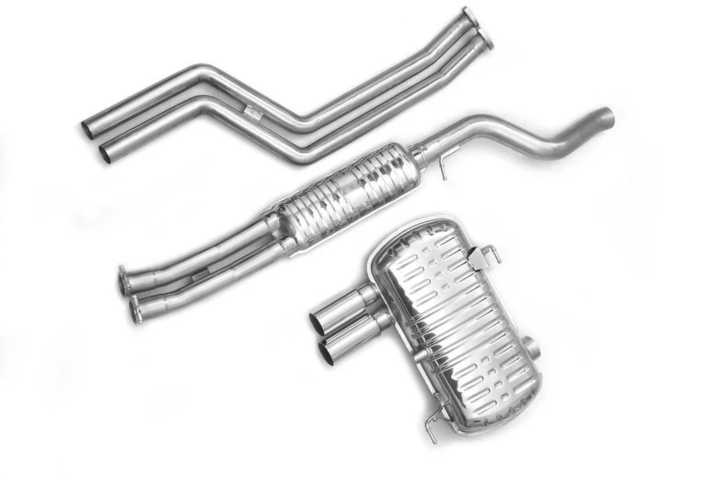 Eisenmann E90 / E91 3 Series Center Pipe - Resonated-Exhaust-Silicon Valley Bimmer