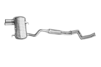 Eisenmann E90 / E91 330i Stainless Center Pipe - Resonated-Exhaust-Silicon Valley Bimmer