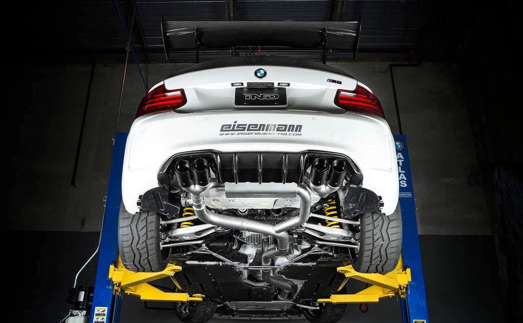 Eisenmann F87 M2 Performance Exhaust + 4x90mm Tip Set-Exhaust-Silicon Valley Bimmer