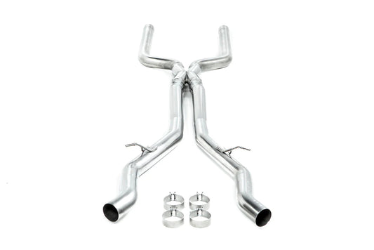 Eisenmann F90 M5 Black Series Center Pipe Set - Non-Resonated-Exhaust-Silicon Valley Bimmer