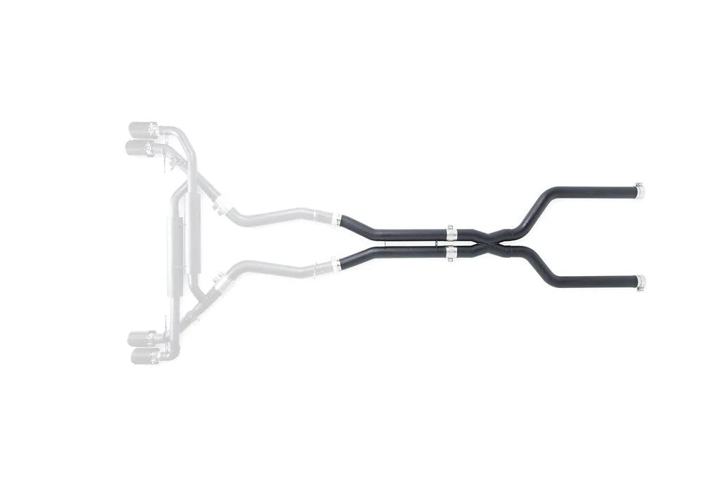 Eisenmann F95 X5M / F96 X6M Center Pipe Set - Non-Resonated-Exhaust-Silicon Valley Bimmer