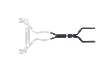 Eisenmann F95 X5M / F96 X6M Center Pipe Set - Non-Resonated-Exhaust-Silicon Valley Bimmer