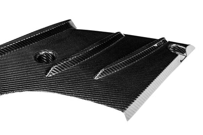 Evaero BMW F8X M3 / M4 Rear Carbon Diffuser with Winglets-Exterior-Silicon Valley Bimmer