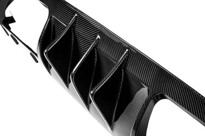 Evaero BMW F8X M3 / M4 Rear Carbon Diffuser with Winglets-Exterior-Silicon Valley Bimmer
