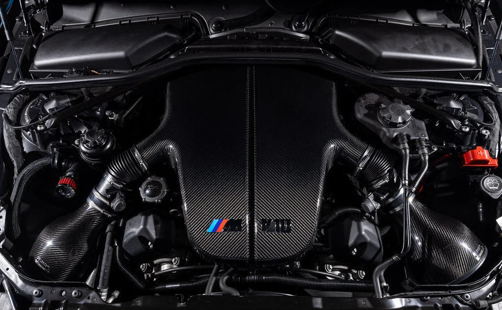 Eventuri BMW E60 M5 / E63 M6 (S85) Black Carbon Inlet Plenum-Performance-Silicon Valley Bimmer