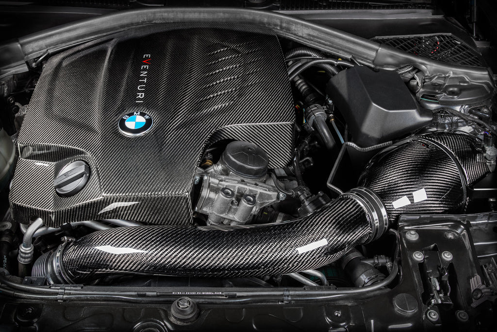 Eventuri BMW F-Chassis N55 Black Carbon Intake System - V2-Performance-Silicon Valley Bimmer