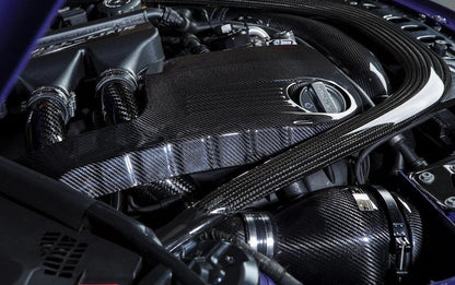 Eventuri BMW F8X M2C M3 M4 S55 Black Carbon Charge Pipe Set - Gloss-Performance-Silicon Valley Bimmer