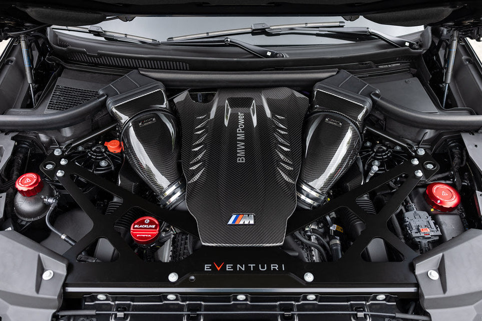 Eventuri BMW F9X X5M / X6M / G09 XM / M60i Black Carbon Intake System-Performance-Silicon Valley Bimmer