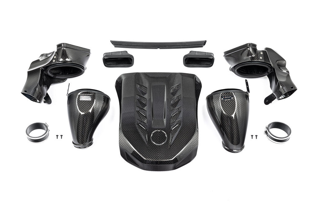 Eventuri BMW G05 X5 / G06 X6 / G07 X7 M50i Black Carbon Intake System-Performance-Silicon Valley Bimmer
