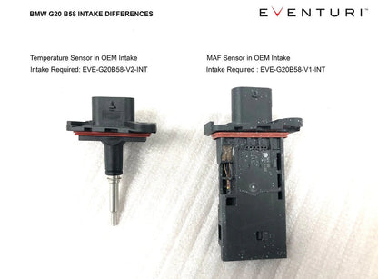 Eventuri BMW G20 M340i B58 Black Carbon Intake System - PRE November 2018-Performance-Silicon Valley Bimmer