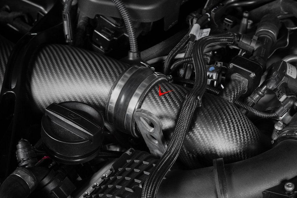 Eventuri BMW G90 / G99 M5 (S68) Carbon Turbo Inlet Set-Performance-Silicon Valley Bimmer