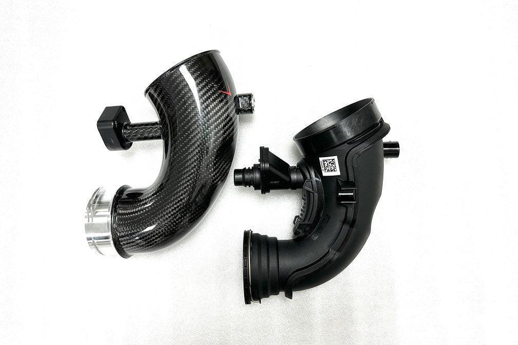 Eventuri BMW G90 / G99 M5 (S68) Carbon Turbo Inlet Set-Performance-Silicon Valley Bimmer