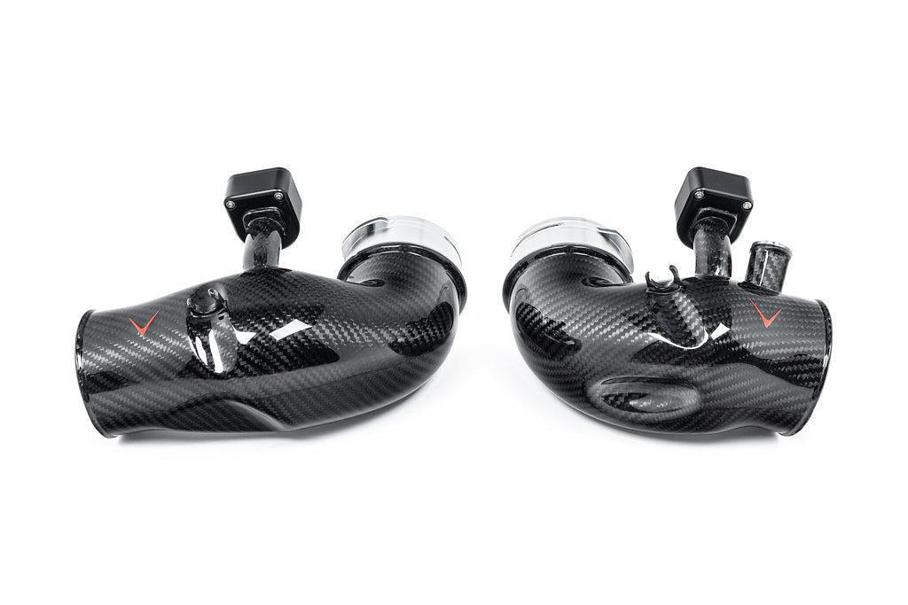 Eventuri BMW G90 / G99 M5 (S68) Carbon Turbo Inlet Set-Performance-Silicon Valley Bimmer