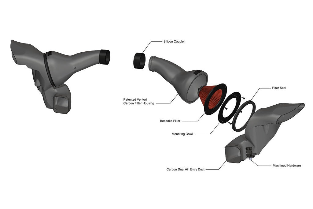 Eventuri BMW G9X M5 Black Carbon Intake System-Performance-Silicon Valley Bimmer