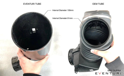 Eventuri Toyota A90 Supra B48 Black Carbon Intake System-Performance-Silicon Valley Bimmer