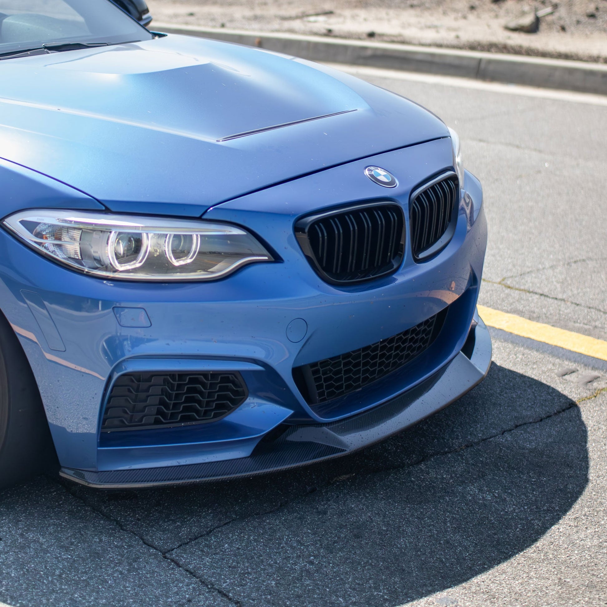F22 Suvneer Motorsports™ Carbon Fiber Front Lip-Exterior-Silicon Valley Bimmer
