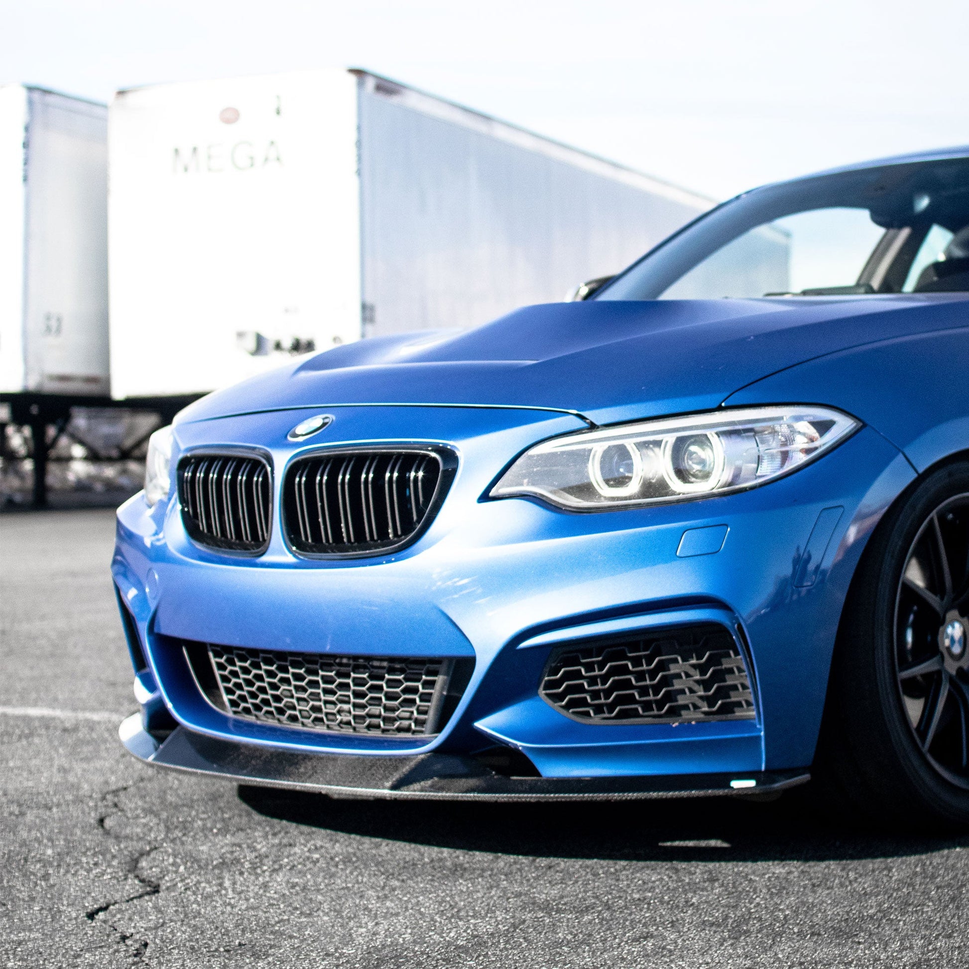 F22 Suvneer Motorsports™ Carbon Fiber Front Lip-Exterior-Silicon Valley Bimmer