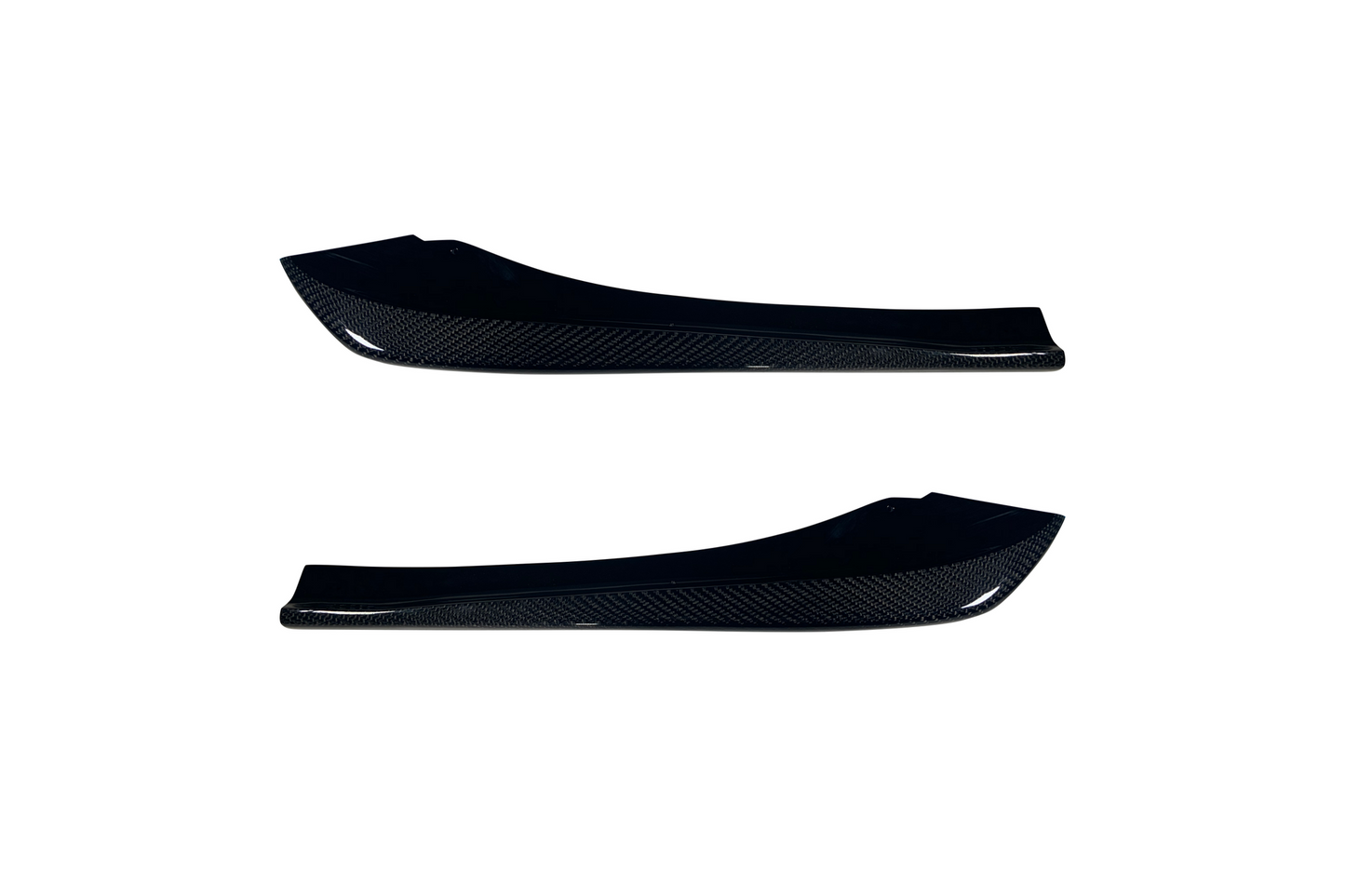 F32 Suvneer Motorsports™ Carbon Fiber Rear Bumper Splitters-Exterior-Silicon Valley Bimmer