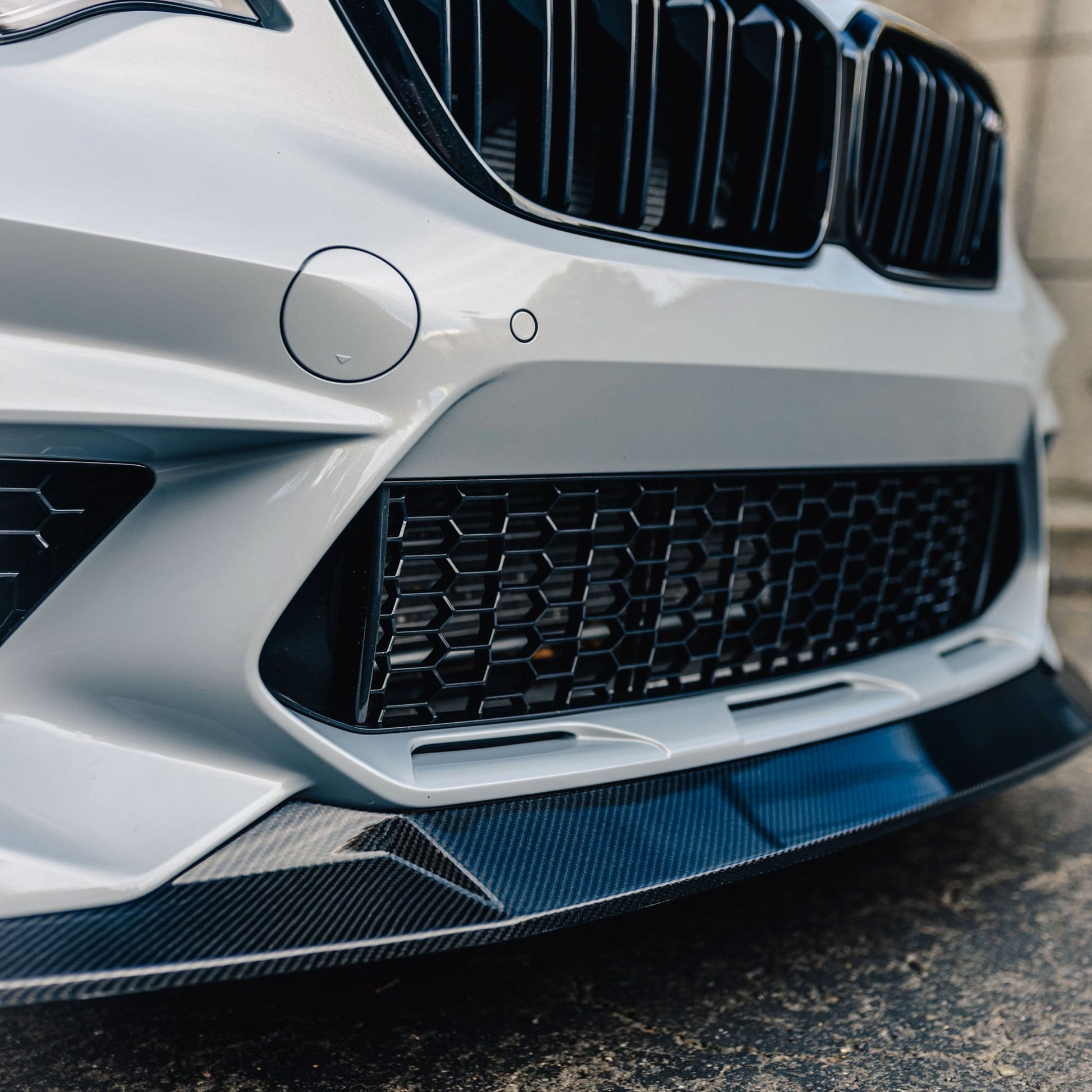 F87 M2 Comp Suvneer Motorsports™ Carbon Fiber Front Lip-Exterior-Silicon Valley Bimmer