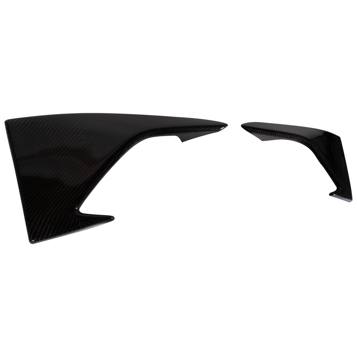 F87 M2 Suvneer Motorsports™ Carbon Fiber Bumper Fangs-Exterior-Silicon Valley Bimmer