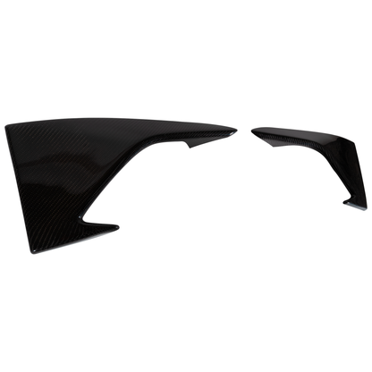 F87 M2 Suvneer Motorsports™ Carbon Fiber Bumper Fangs-Exterior-Silicon Valley Bimmer