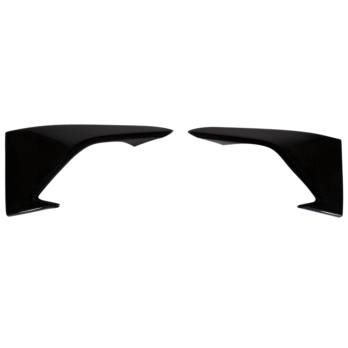 F87 M2 Suvneer Motorsports™ Carbon Fiber Bumper Fangs-Exterior-Silicon Valley Bimmer