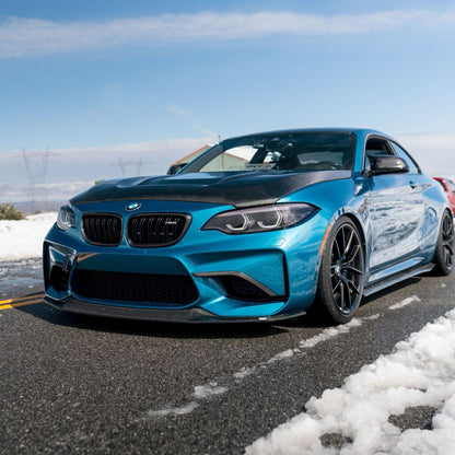 F87 Suvneer Motorsports™ Carbon Fiber Front Lip-Exterior-Silicon Valley Bimmer