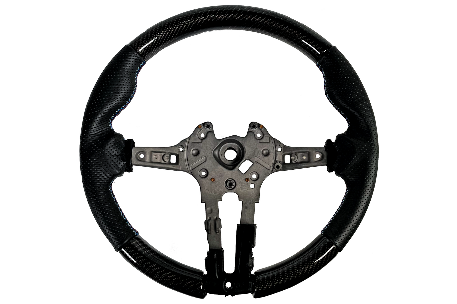 F8X Carbon Fiber Leather Steering Wheel-Interior-Silicon Valley Bimmer
