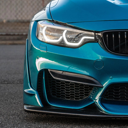 Suvneer Motorsports™ F8x M3/M4 Carbon Fiber Bumper Fangs