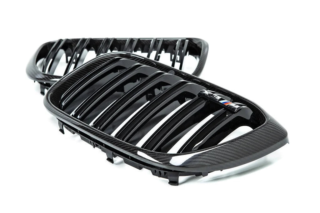 IND F97 X3M / F98 X4M Pre-LCI Carbon Front Grille Set