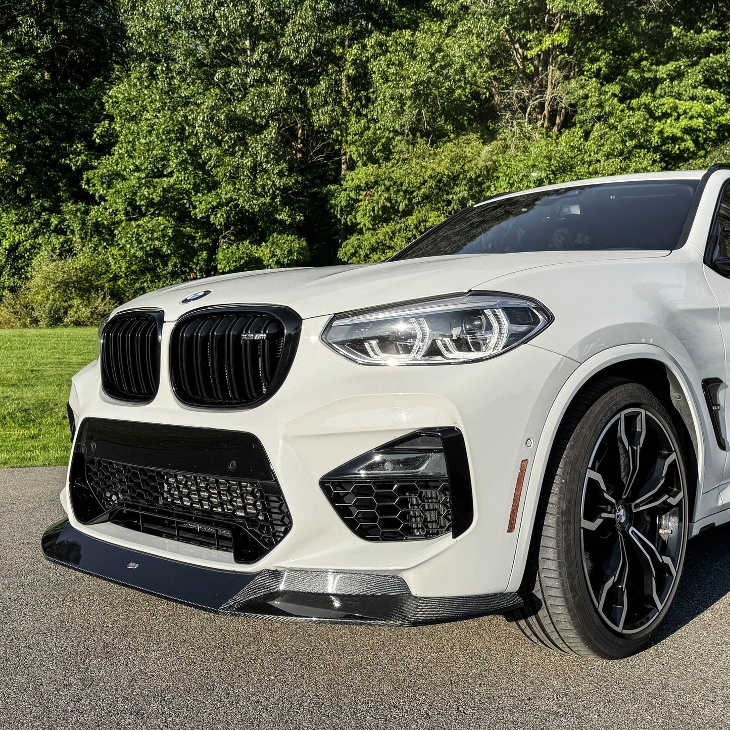 F97 Pre LCI Suvneer Motorsports™ Carbon Fiber Front Lip-Exterior-Silicon Valley Bimmer