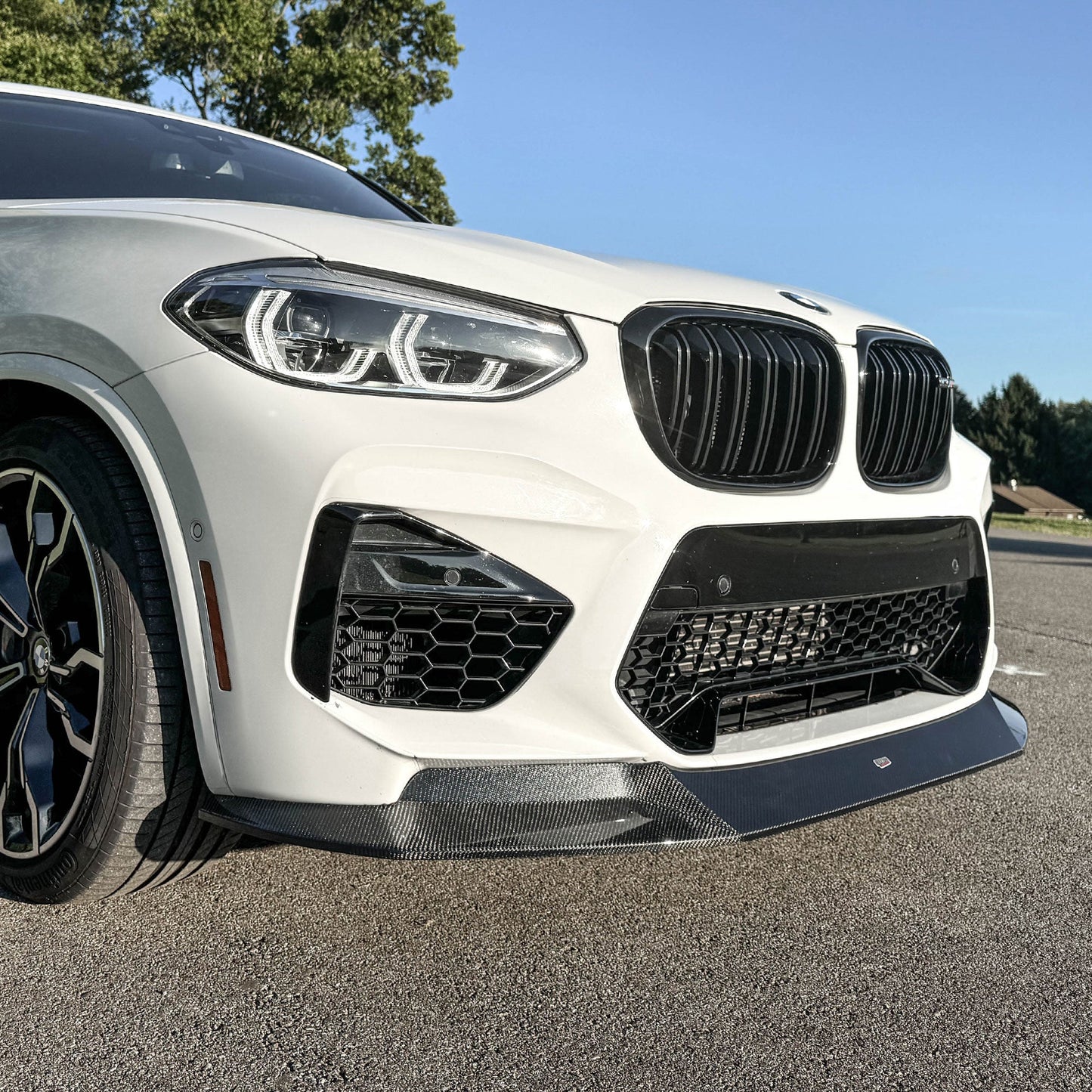 F97 Pre LCI Suvneer Motorsports™ Carbon Fiber Front Lip-Exterior-Silicon Valley Bimmer